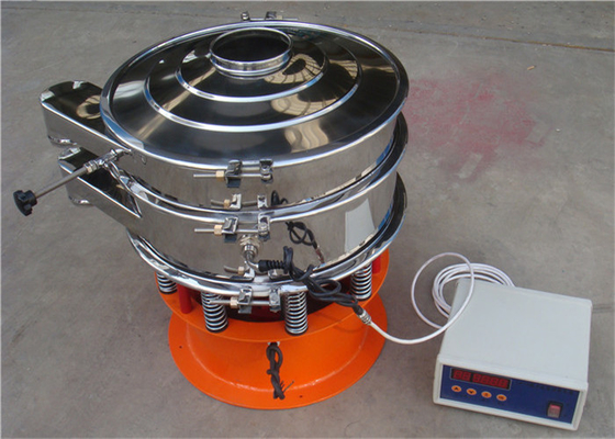 Máquina vibrante rotatoria ultrasónica del tamiz de la eficacia alta para la industria alimentaria