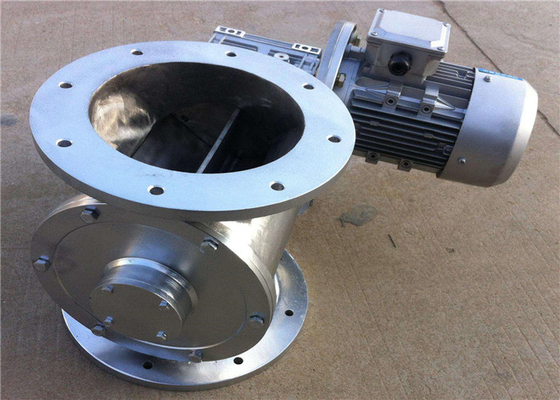Tipo redondo válvula rotatoria del bolsa de aire de la manipulación de materiales de SS304