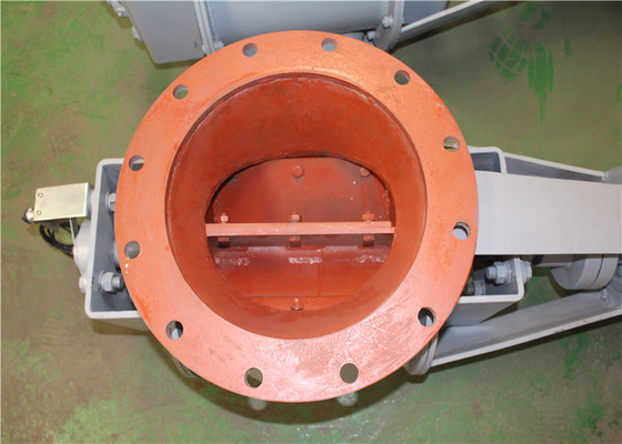 Válvulas rotatorias rotatorias de acero del colector de polvo de la válvula del alimentador del bolsa de aire 0.11m3/rpm de carbono